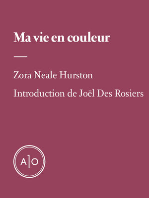 cover image of Ma vie en couleur
